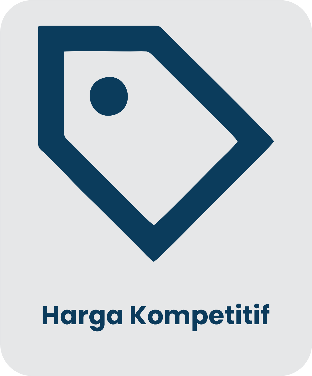 Icon harga kompetitif dan transparan untuk produk kebutuhan industri dari PT Karomah Bunda Sejahtera