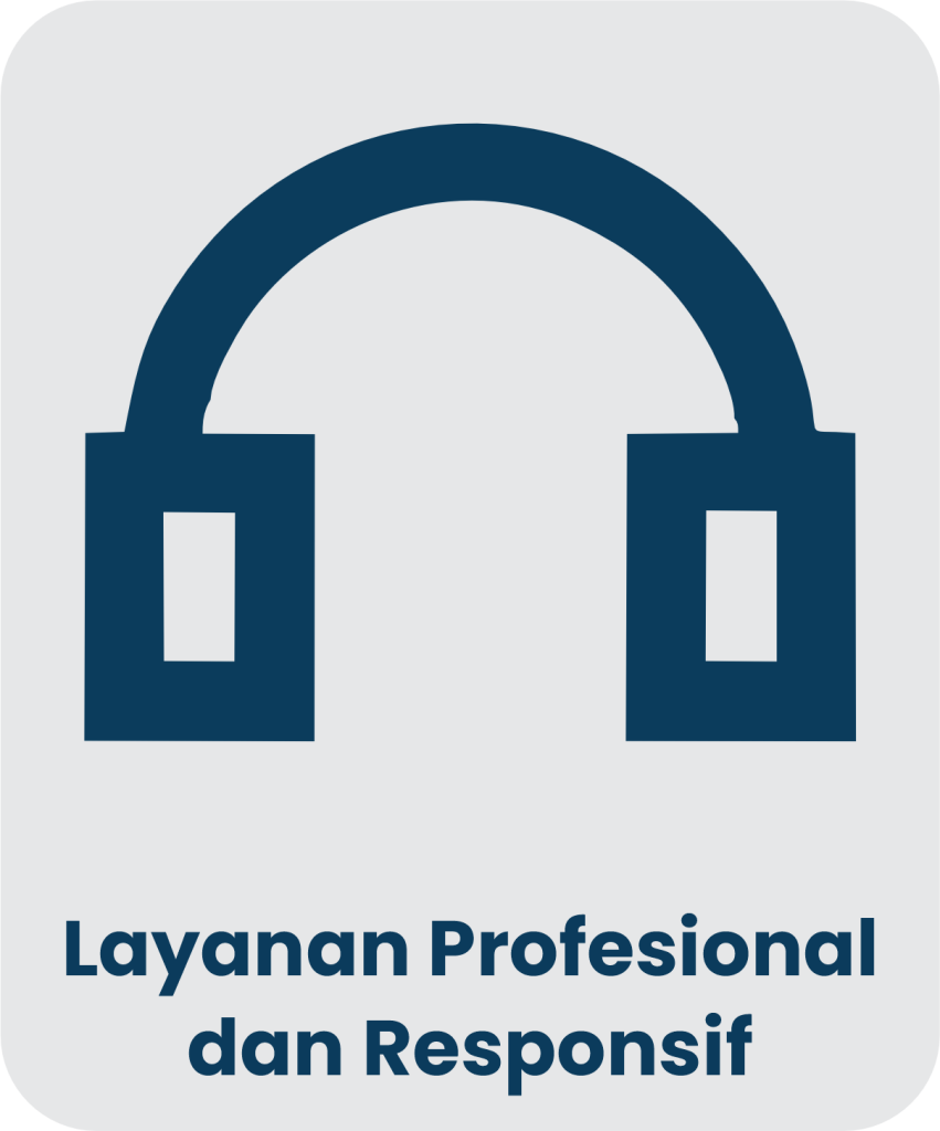 Icon layanan profesional dan responsif untuk kebutuhan supplier industri oleh PT Karomah Bunda Sejahtera